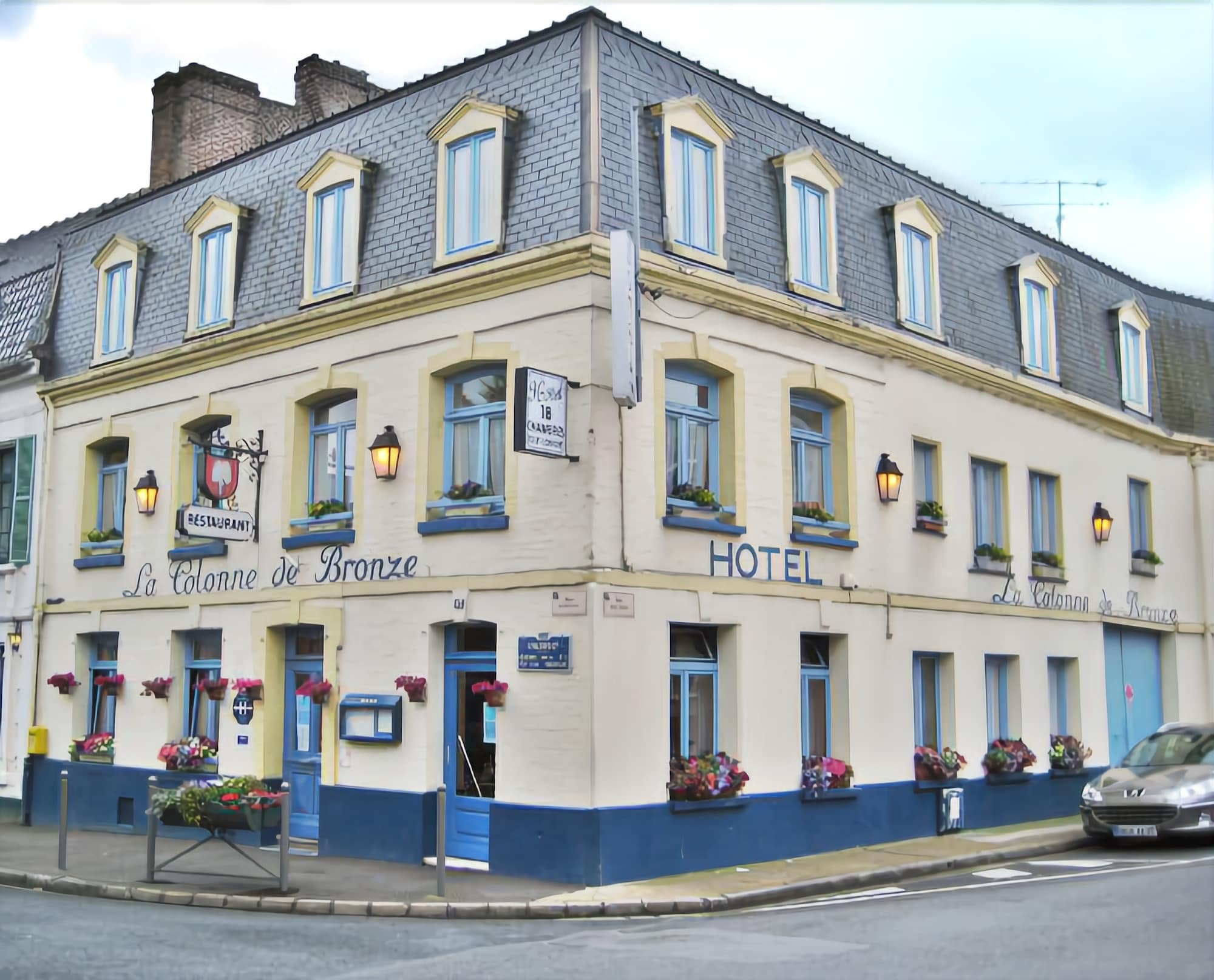 The Originals Boutique, Hotel La Colonne De Bronze, Saint-Valery-Sur-Somme Exterior photo